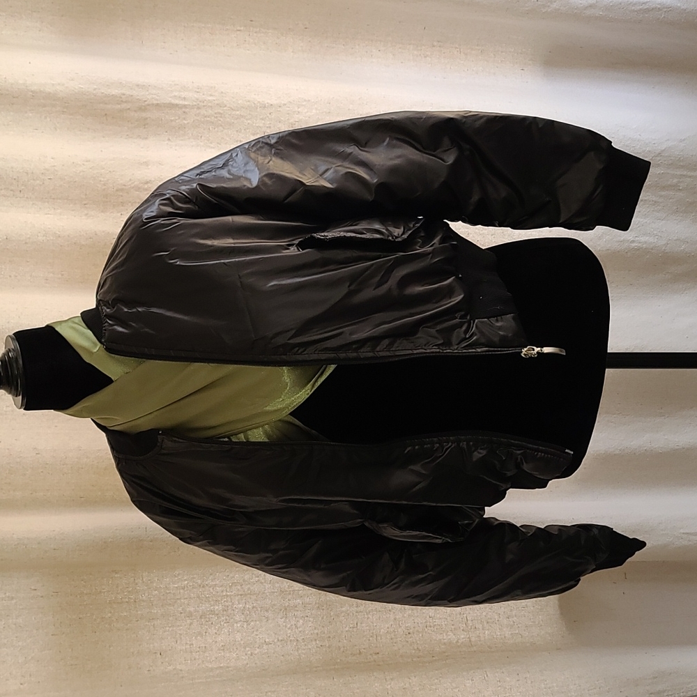 Black Bomber Jacket